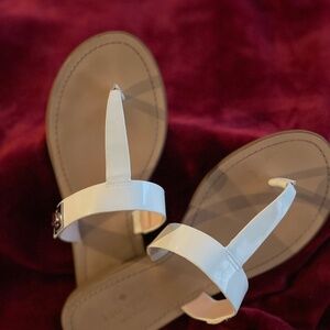 Kate spade Castile white patent leather optic white size 10